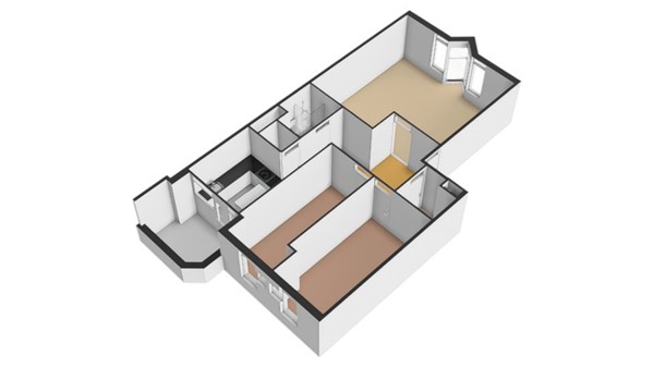 Floorplan - Scheepmakerskade 46, 3011 VX Rotterdam