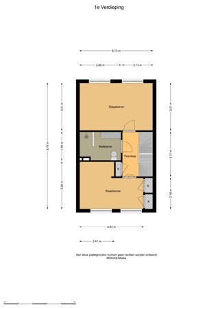 Floorplan - Goudzoeker 21, 3162 XE Rhoon