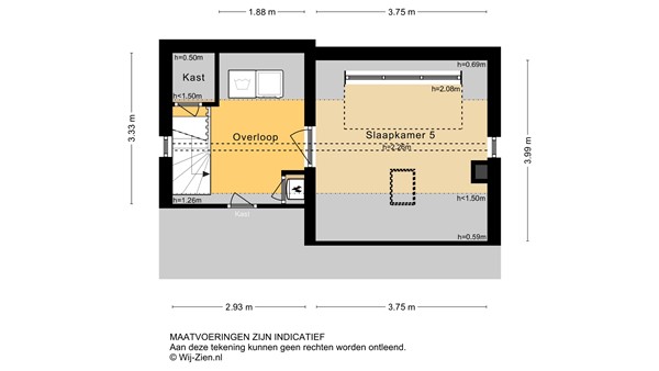 Floorplan - Essendijk 72, 3161 EG Rhoon