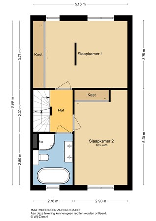 Floorplan - IJsselmeer 18, 2993 PH Barendrecht