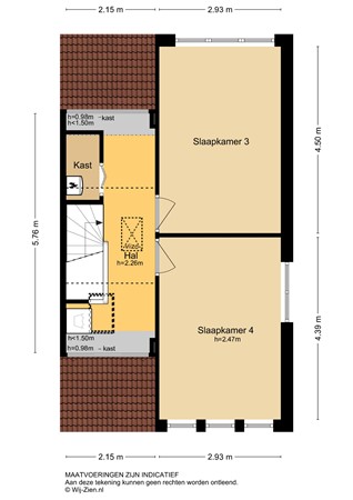 Floorplan - IJsselmeer 18, 2993 PH Barendrecht