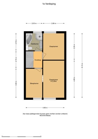 Floorplan - Suezpad 53, 3067 MX Rotterdam
