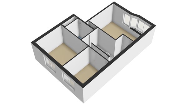 Floorplan - Belgischestraat 26A, 3028 TG Rotterdam