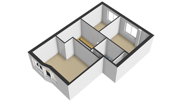Floorplan - Belgischestraat 26A, 3028 TG Rotterdam