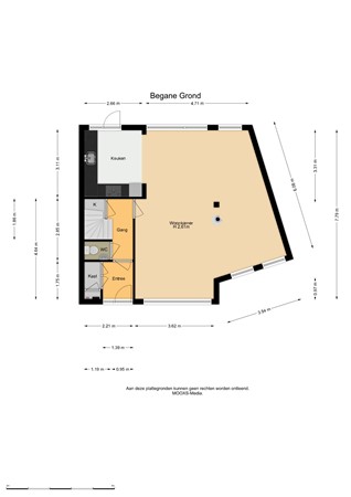 Floorplan - Kempenaar 10, 2991 PG Barendrecht