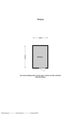 Floorplan - Palissander 354, 3315 MV Dordrecht