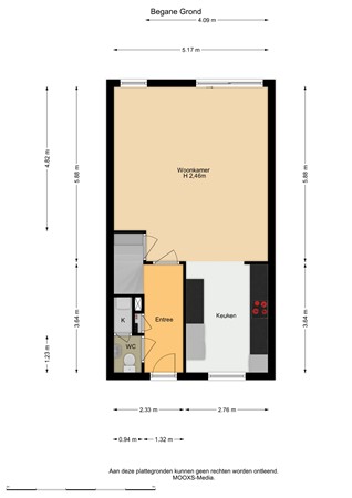 Floorplan - Scharwater 51, 2993 DJ Barendrecht