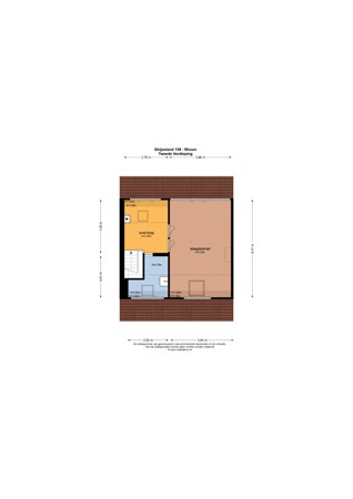 Floorplan - Ghijseland 158, 3161 VL Rhoon