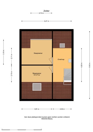 Floorplan - Ghijseland 160, 3161 VL Rhoon