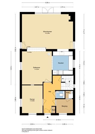 Floorplan - Rijsdijk 99, 3161 EV Rhoon