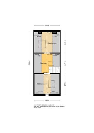 Floorplan - Rijsdijk 99, 3161 EV Rhoon