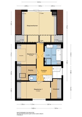 Floorplan - Rijsdijk 99, 3161 EV Rhoon