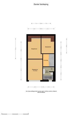 Floorplan - Spanjaardslaan 4, 3214 TG Zuidland