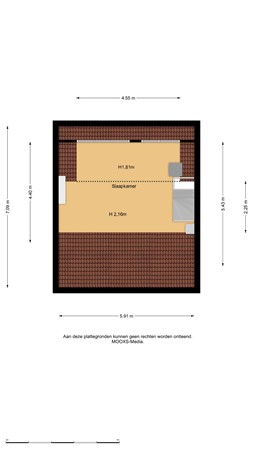 Floorplan - Graaf Lodewijkstraat 14, 2991 BE Barendrecht