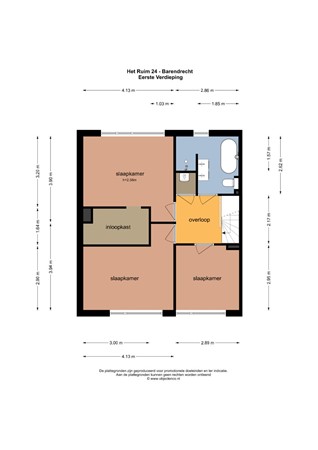 Floorplan - Het Ruim 24, 2991 KS Barendrecht