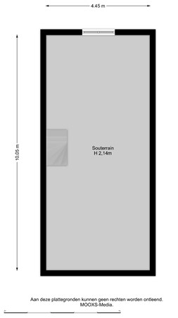 Floorplan - Van Swindenstraat 61, 3112 MH Schiedam
