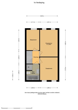 Floorplan - Forum 27, 3176 TC Poortugaal