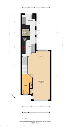 Floorplan - Talmaweg 84, 2992 AJ Barendrecht