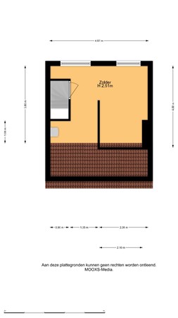 Floorplan - Talmaweg 84, 2992 AJ Barendrecht