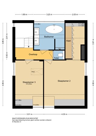 Floorplan - Welhoeksedijk 29, 3171 TD Poortugaal