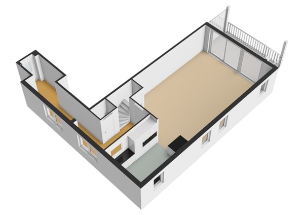 Floorplan - Oostdorpseweg 35, 3176 PL Poortugaal