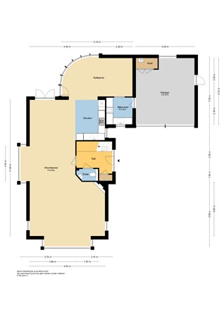 Floorplan - 's-Gravenweg 724J, 3065 SJ Rotterdam