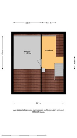 Floorplan - Schenkelstraat 16, 3161 XL Rhoon