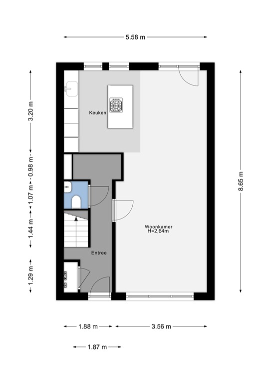 mediumsize floorplan