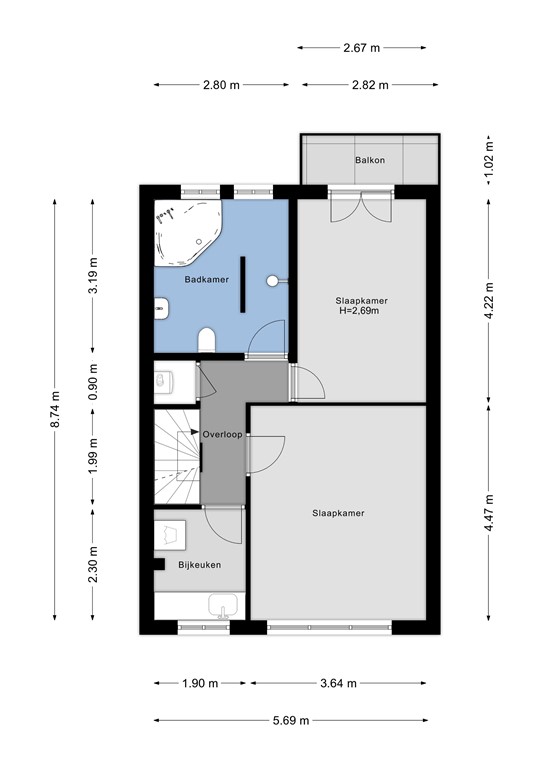 mediumsize floorplan