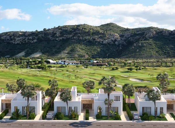 Villa's Makalu II. Schitterende ruime villa's met uitzicht op de golfbaan van Font del Llop. MONFORTE DEL CID
3 bed, 3 bad.