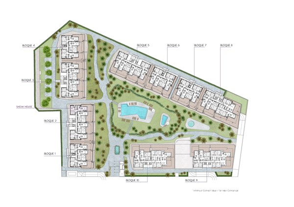 Calle Santa Rita 13-3, 03189 Orihuela - GENERAL PLOT OF ALL BLOCKS.jpg