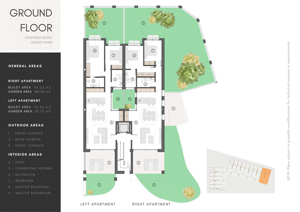 Calle Infanta Elena 22bg, 30710 Los Alcázares - 1.Ground floor corner model - Bloque Nº8.png