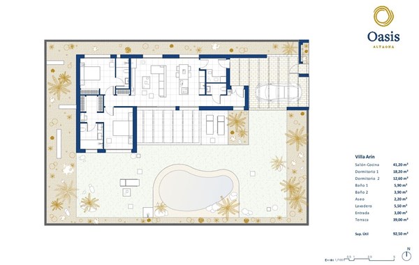 Avenida del Mundo 10A, 30155 Murcia - Arin plattegrond.JPG