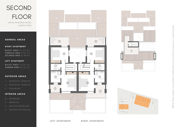 Calle Infanta Elena 33D, 30710 Los Alcázares - 4.Duplex Floor center model - Second floor.png