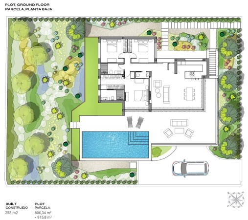 Avenida de las Colinas 32M, 03189 Dehesa de Campoamor - Mimosa plattegrond.JPG