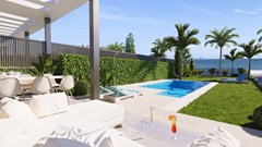 Te koop: Vrijstaande hoekvilla Infinity Beach, Nueva Ribera Beach Club, LOS ALCAZARES
3 bed, 3 bad ZEEZICHT