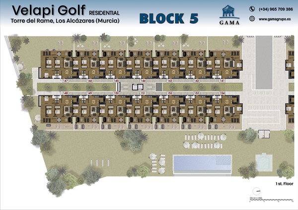 Avenida Príncipe Felipe 32-5, 30710 Los Alcázares - BLOQUE 5 - PLANTA GENERAL - PLANTA PISO 1 (DinA3 - 1.250).jpg