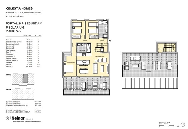 Calle Josefina Samper 16P, 29693 Estepona - Celestia 3-2 + solarium Puerta A.JPG
