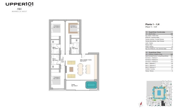 Calle Juan Illesca Pavón 101, 29670 San Pedro de Alcántara - etagewoning 1H.JPG