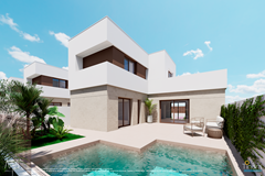Te koop: Costa Serena - Los Alcázares
villa's in drie typen