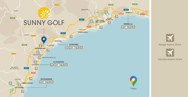 Avenida del Arte 22, 29680 Estepona - Locatie Sunny Golf.JPG