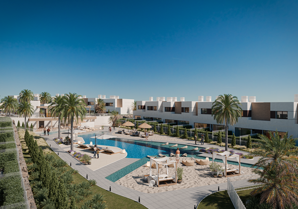 Geschakelde villa's Savia - fase II - Las Lagunas de Mijas
3 bed, 2+1 bad

