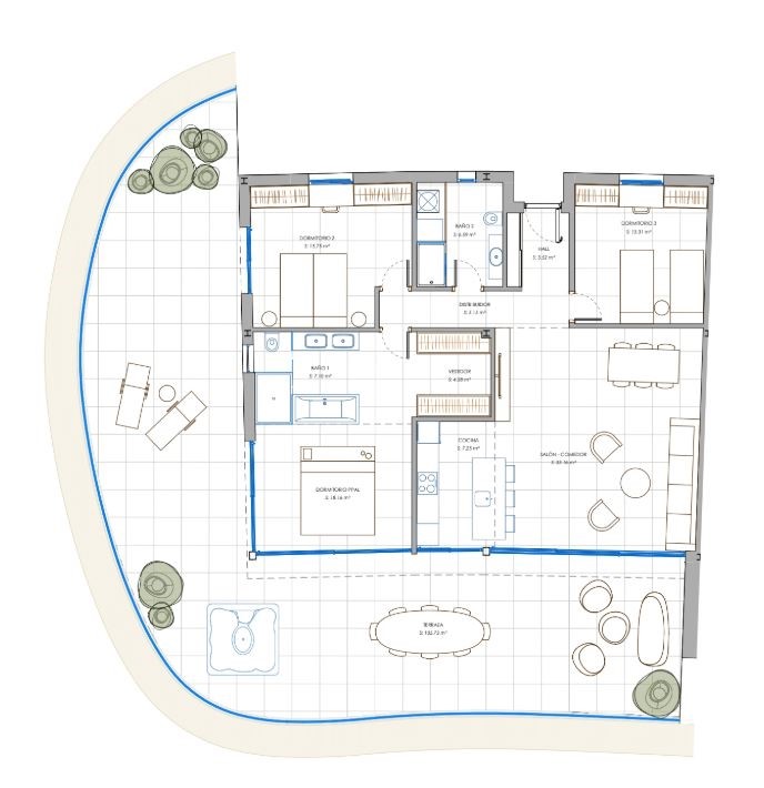 mediumsize floorplan