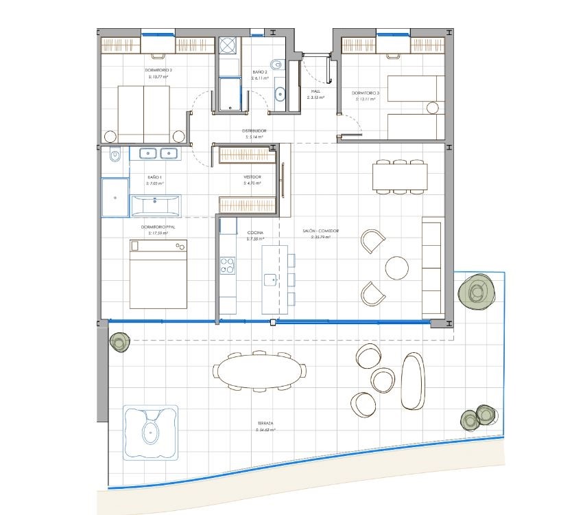 mediumsize floorplan