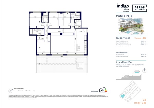 Calle Capri 22I, 29693 Estepona - Portal 3-P2-B-Cotas.jpg
