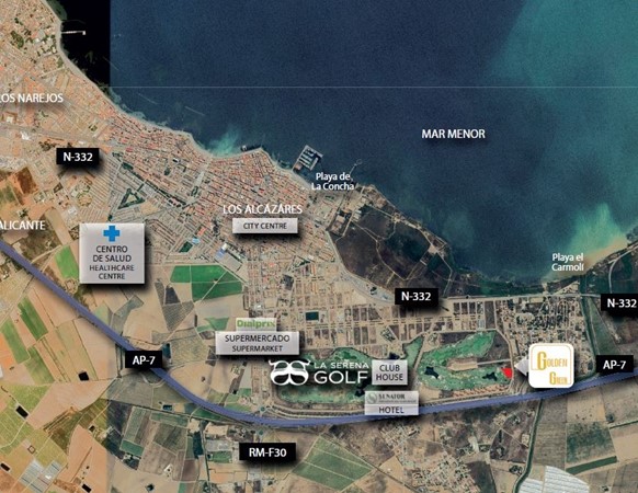 Calle Infanta Cristina 22A, 30710 Los Alcázares - GGA locatie.JPG