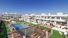 Te koop: app. en villa LA Sunrise, La Serena Golf - LOS ALCÁZARES
GOLFZICHT 2/3 bed, 2 bad