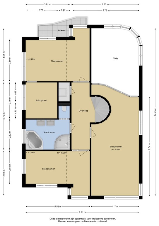 mediumsize floorplan