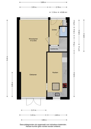 Medium property photo - Albert Verweijstraat 15, 3351 CD Papendrecht