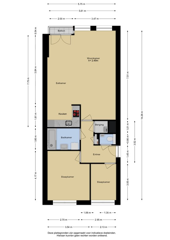 mediumsize floorplan